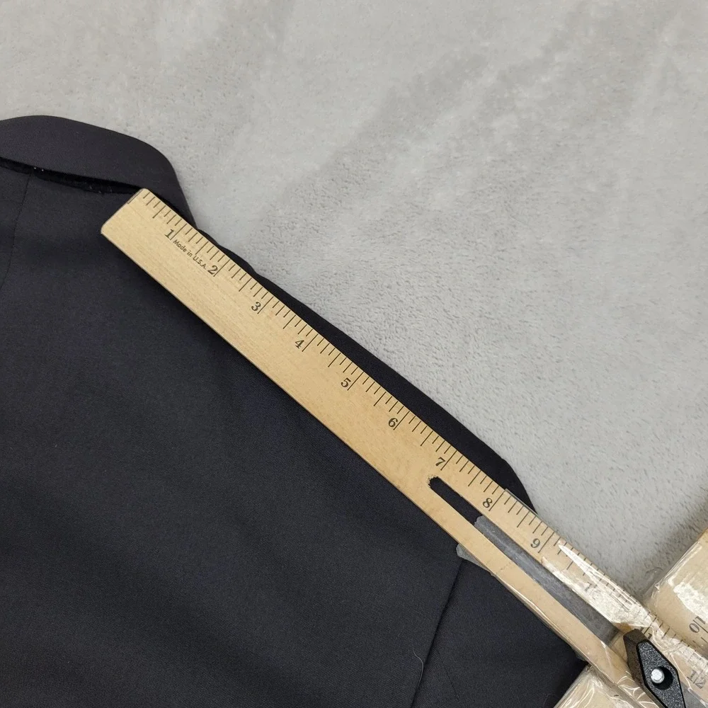 Brooks Brothers Blazer Mens 44 Regular Navy Blue Wool Brooksease Classic Fit USA